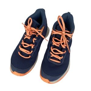 Under Armour Jet 2018 Basketball Shoes Blue Orange Size 4Y